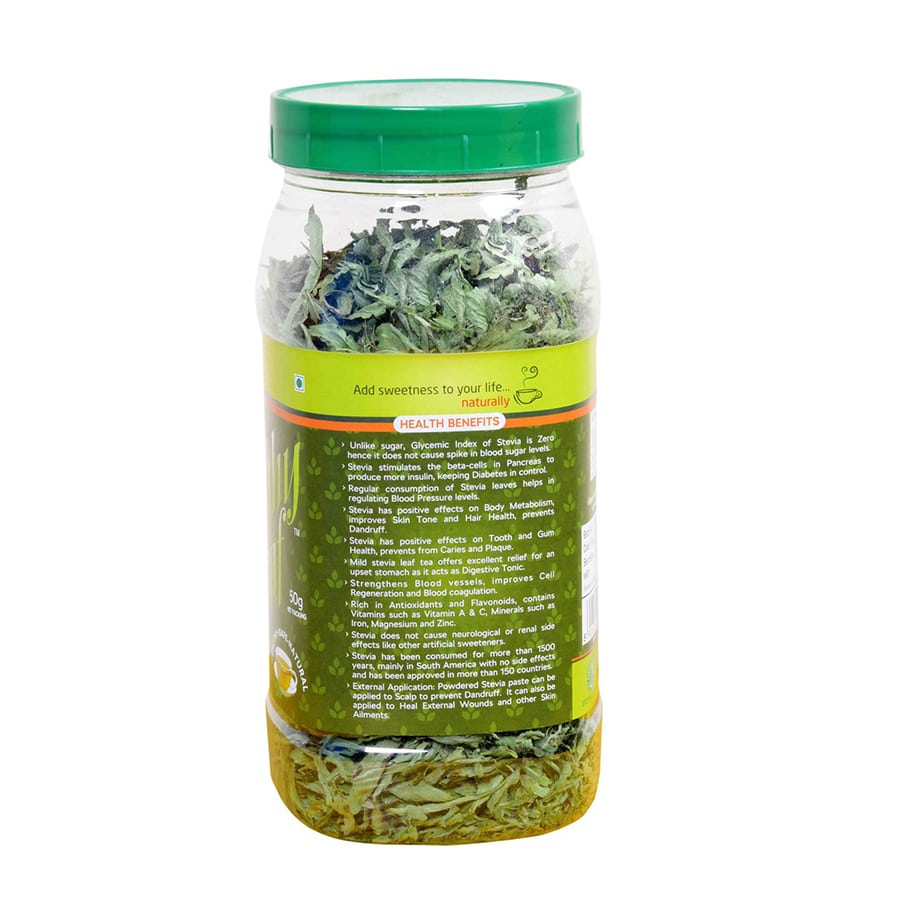 Healthy Leaf- Natural Dried Stevia Leaf (50 g)
